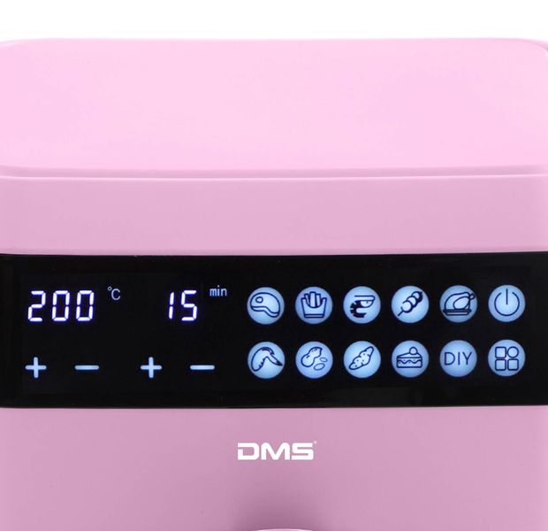 Аэрофритюрница мультипечь DMS HFG-7R XXL Pink 1600 Вт 4616 фото